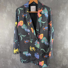 Tamar Keburia Jacket Womens L Large Blazer