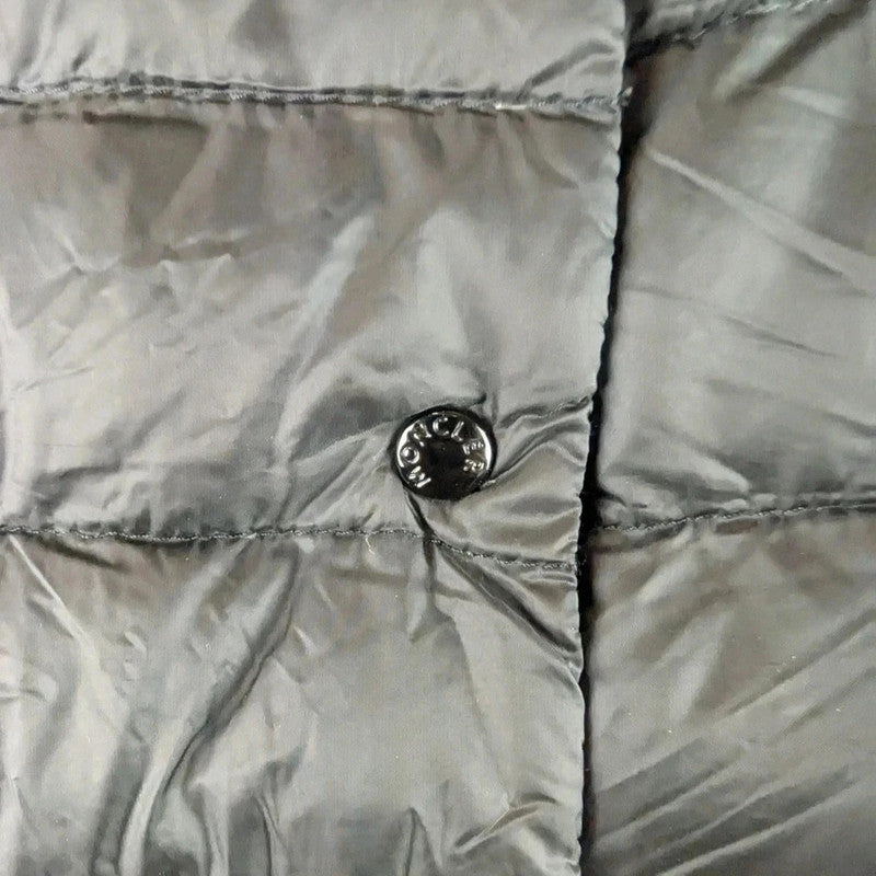 Moncler Jacket Womens XL Extra Large 5 Black Gilet Down Body Warmer