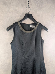 Coast Dress Womens L Large Formal Black Silk