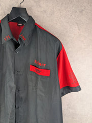 Bulls Darts Shirt Mens Extra Large XL Black Short Sleeve