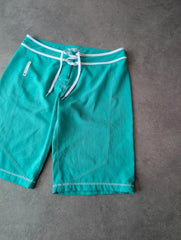 Y2K Animal Shorts Women’s Large Green Surf Skate Summer Beach