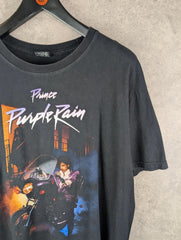 Prince T-Shirt Mens Extra Large XL Black Graphic Print
