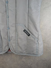 Lavenham Jacket Womens M Medium Grey Padded Gilet Vintage