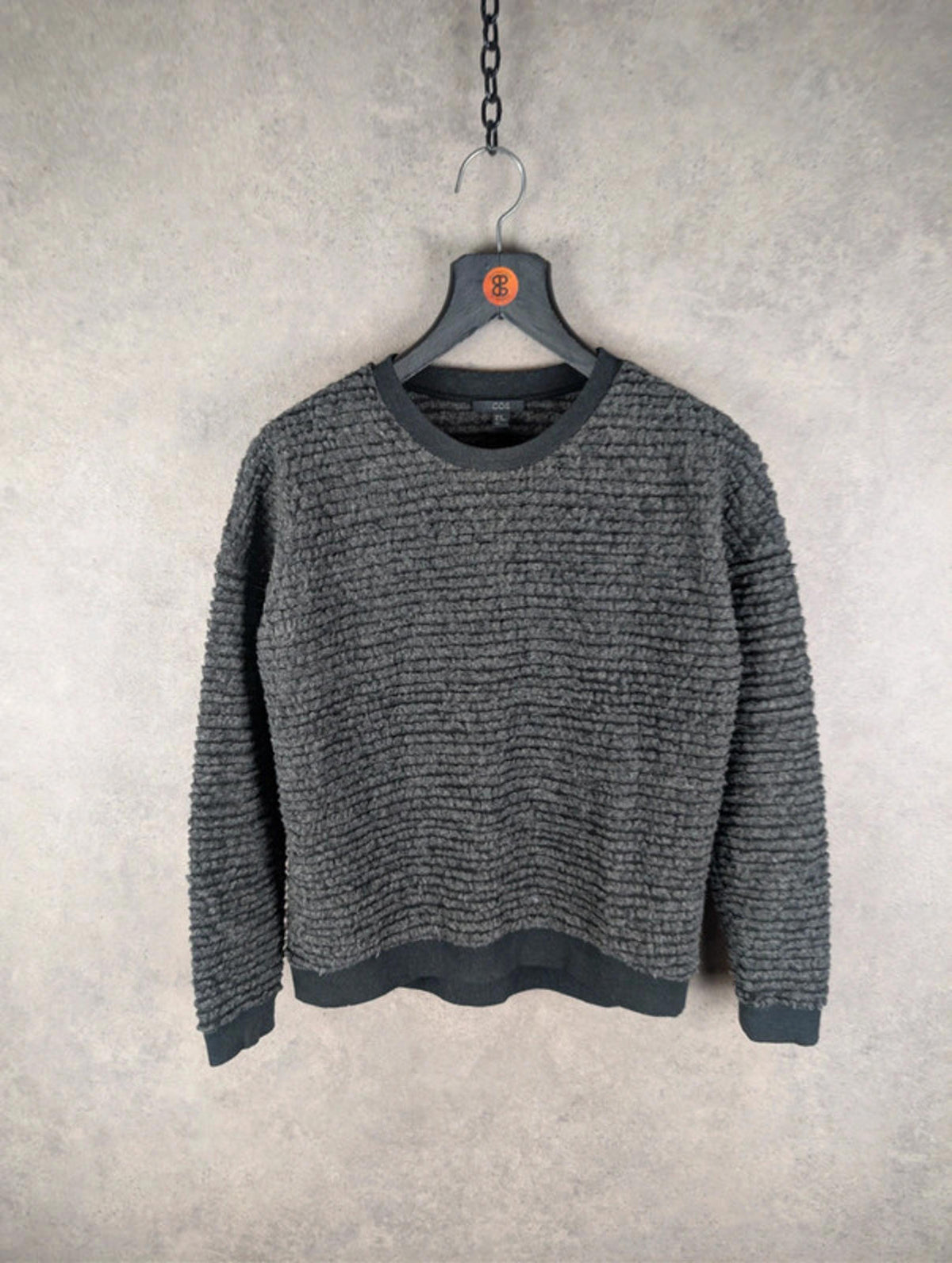 COS Jumpwr Womens XS Extra Small Grey Pullover Wool
