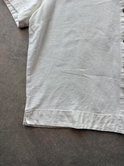 Royal Robbins Blouse Women’s XL White Cotton Lightweight Summer Short Sleeve