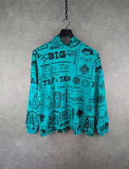 Tap & Tan Jumper Womens Extra Large XL Vintage 80s Hoodie Lightweight