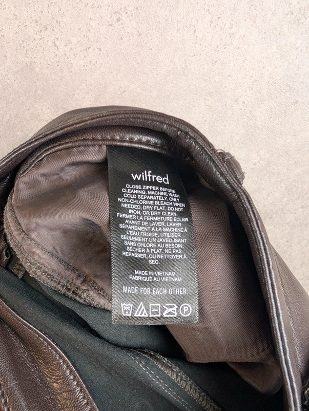 Wilfred Trousers Womens XS Extra Small Brown