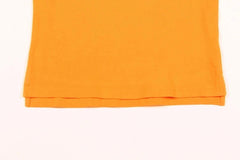 Tommy Hilfiger Polo Shirt 3/4 Sleeve Womens Small S Orange