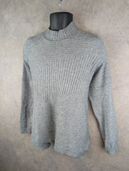 House of Tweed Jumper Womens L Large Grey Pullover