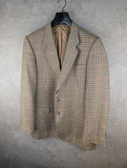 St Michael Blazer Mens Medium M Checked Vintage Jacket 40 Regular