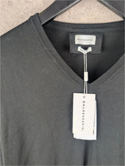 Baldessarini Jumper Mens M Medium Black Made In Italy New