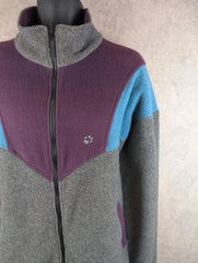 Jack Wolfskin Jumper Mens Extra Large XL Vintage Full Zip Fleece