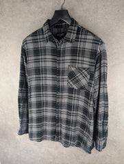 Great Stone Shirt Mens 2XL XXL Regular Checked Flannel Vintage Cotton