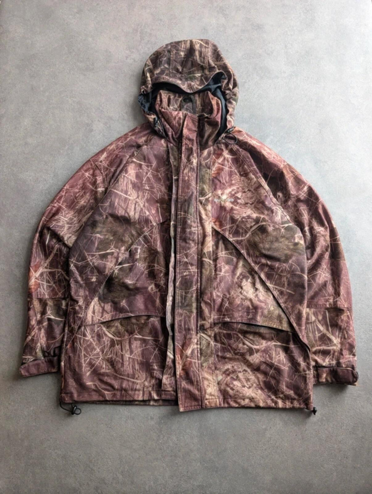 Suxxes Jacket Men's 2XL Camouflage Hunting Outdoor Hooded