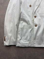 Crémieux Blazer Men’s XL Cream Double Breasted Smart Casual Tailored Jacket