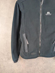 Mountain Equipment Jumper Womens Medium M Black Fleece Windstopper