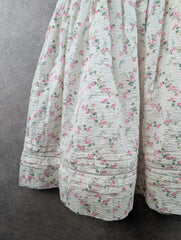 Ralph Lauren Linen & Cotton Floral Dress Women's 16 New