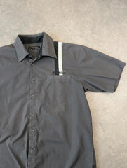 Blend Y2K Shirt Mens Medium Short Sleeve Button Up Skater Streetwear