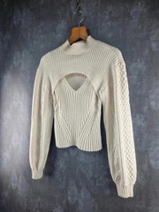 Jonathan Simkhai Jumper Womens Small S Knitted Ribbed