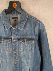 Federation Jacket Women L Large Blue Denim Y2K