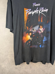 Prince T-Shirt Mens Extra Large XL Black Graphic Print