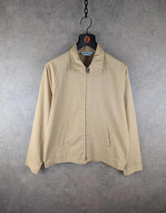 Lacy Harrington Jacket Mens L Large Beige Vintage 70s Bomber