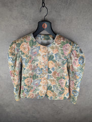 Eger Jacket Womens L Large Vintage Floral