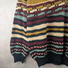 Vintage Jumper Mens XL Knitted Vintage Italian Coogi Style
