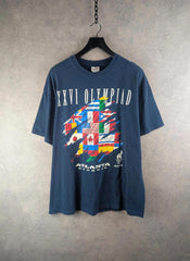 Atlanta Olympics 1996 T-Shirt Mens XL Extra Large Vintage Short Sleeve