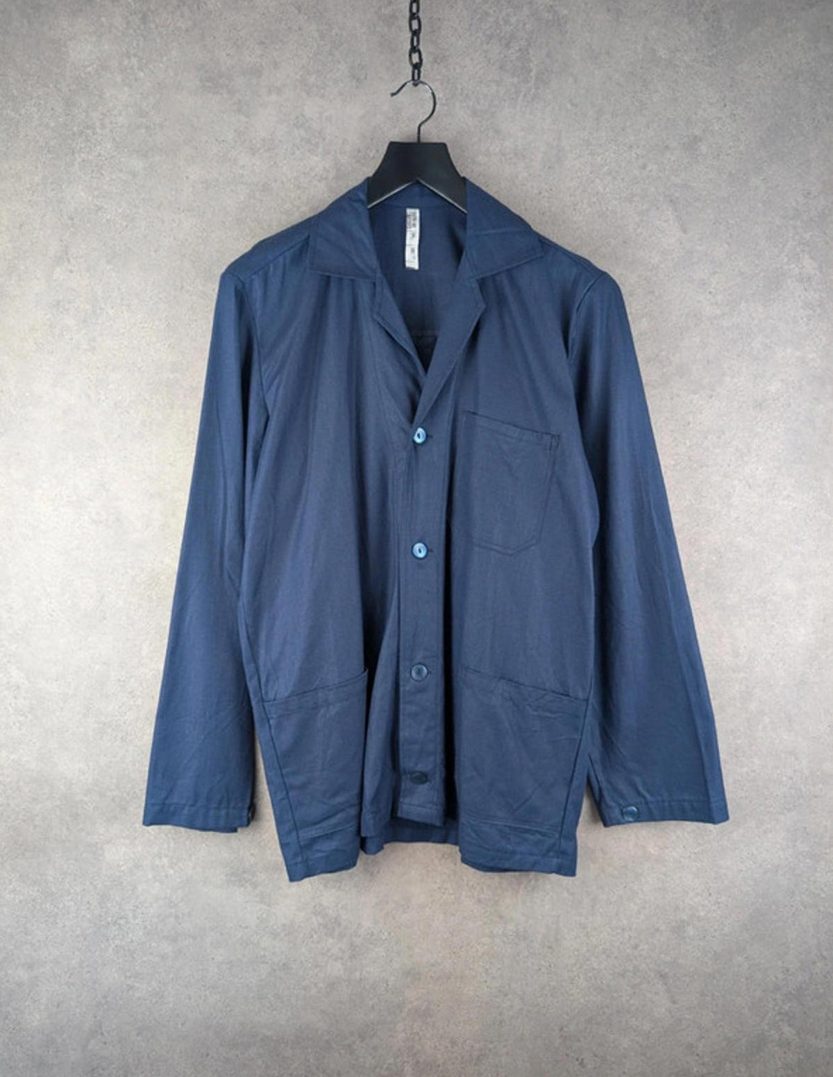 Vietnamese Utility Chore Jacket Mens XL Extra Large Vintage Navy
