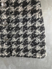 Silvian Heach Skirt Womens S Small Black/White