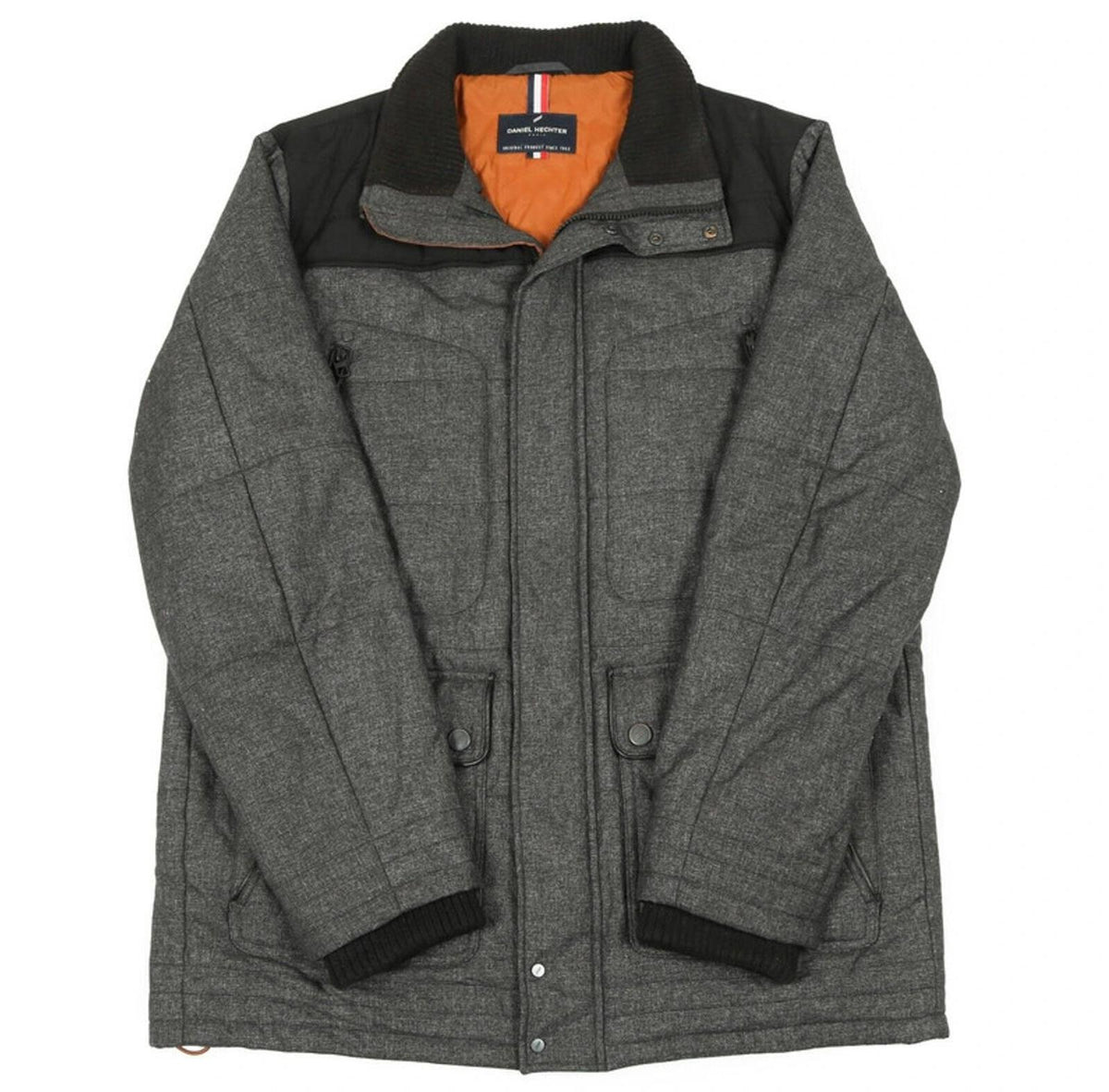 Daniel Hetcher Quilted Waterproof Jacket | Coat Padded Insulated Vintage Retro