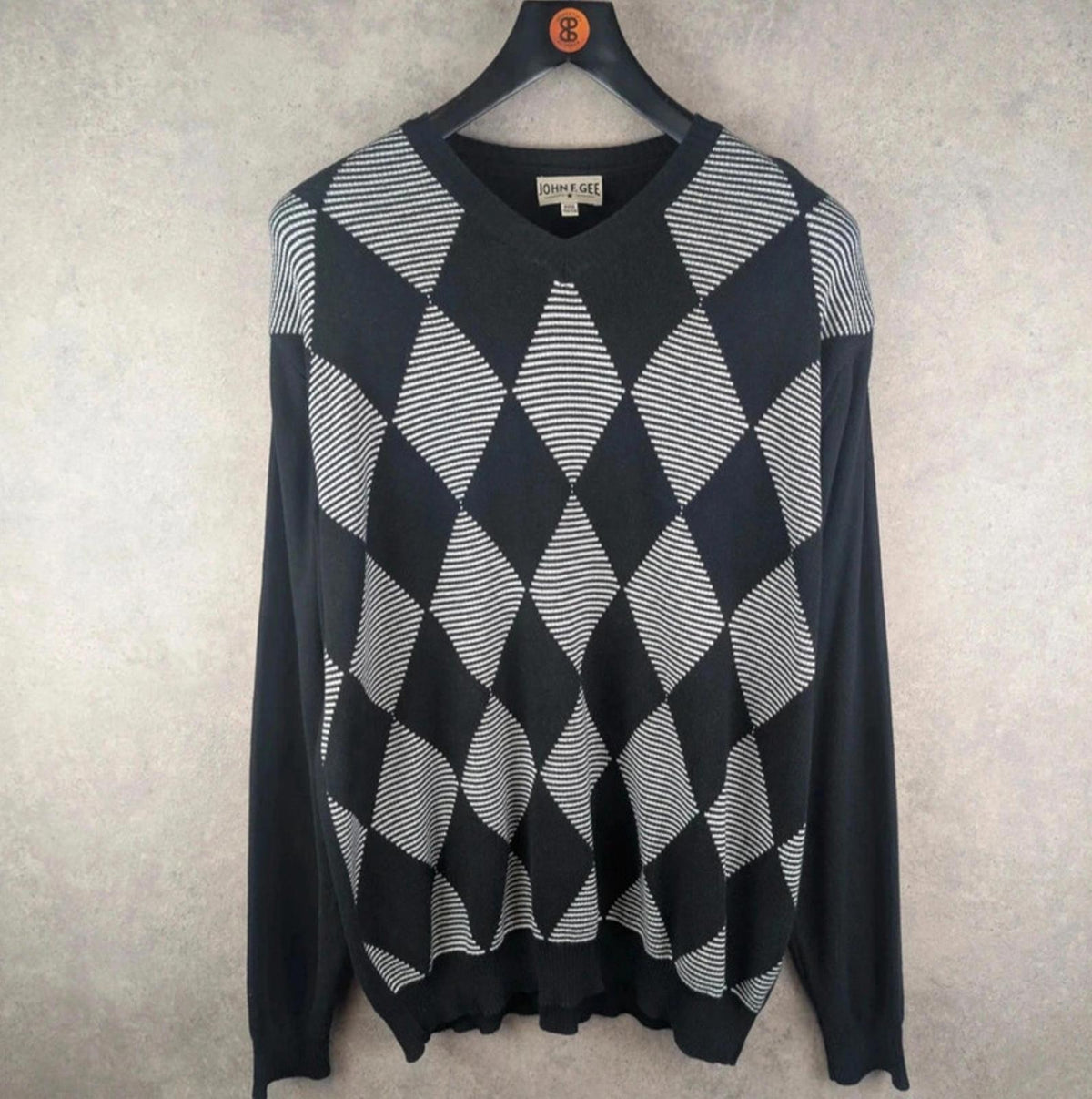 John F. Gee Jumper Mens Extra Large XL Vintage Knitted Pullover