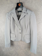Guess Jacket Womens M Medium Grey Y2K Blazer