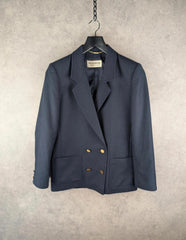 Windsmoor Jacket Womens M Medium Navy Wool Blazer Vintage