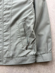 Brook Taverner Jacket Men’s XL Sage Green Harrington Lightweight Smart Casual