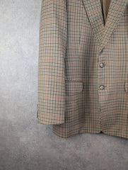 St Michael Blazer Mens M Medium Checked Vintage Jacket 40 Regular