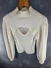 Jonathan Simkhai Jumper Womens Small S Knitted Ribbed