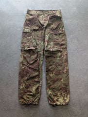 Military Cargo Trousers Men's W32 L29 Camouflage Ripstop Combat Utility